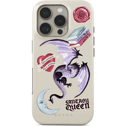Burga Tough iPhone 16 Pro Hoesje Hardcase Backcover Shockproof - Plot Twister