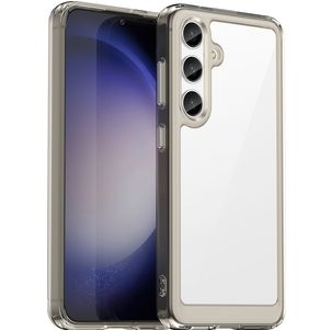Mobigear Crystal Samsung Galaxy S24 Hoesje Hardcase Backcover - Grijs