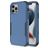 Mobigear Ultra Tough iPhone 14 Pro Max Hoesje Hardcase Backcover Shockproof - Zwart / Blauw