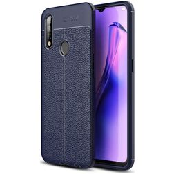 Mobigear Luxury OPPO A31 Hoesje Flexibel TPU Backcover - Blauw