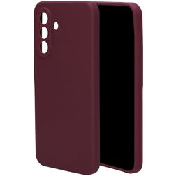 Mobiparts Samsung Galaxy A56 Siliconen Hoesje Backcover - Plum Red
