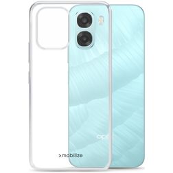Mobilize Gelly Case Doorzichtig OPPO A6x Hoesje Flexibel TPU Backcover - Transparant