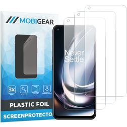 Mobigear OnePlus Nord CE 2 Lite 5G Screenprotector Folie - Case Friendly (3-Pack)