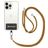 Mobigear Nylon Lanyard Universeel Telefoonkoord Verstelbaar - Bruin