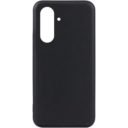 Mobigear Basics Samsung Galaxy A57 Hoesje Flexibel TPU Backcover - Zwart