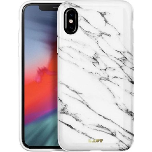 LAUT Huex-E iPhone Xs Max Marble White