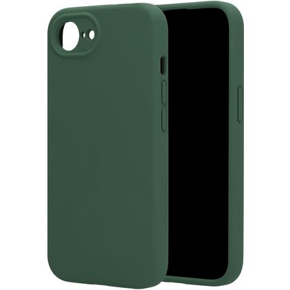 Mobiparts iPhone 17e Siliconen Hoesje Backcover - Forest Green