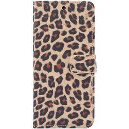 Mobigear Leopard Samsung Galaxy S20 Hoesje Bookcase Portemonnee - Geel