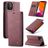 CaseMe 013 iPhone 11 Hoesje Bookcase Portemonnee - Rood