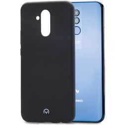 Mobilize Rubber Gelly Huawei Mate 20 Lite Hoesje Flexibel TPU Backcover - Matt Black