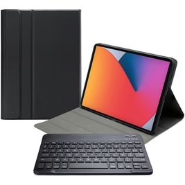 Mobilize Detachable Bluetooth Keyboard iPad Pro 10.5 Inch (2017) Hoes AZERTY Bluetooth Toetsenbord Bookcase - Zwart
