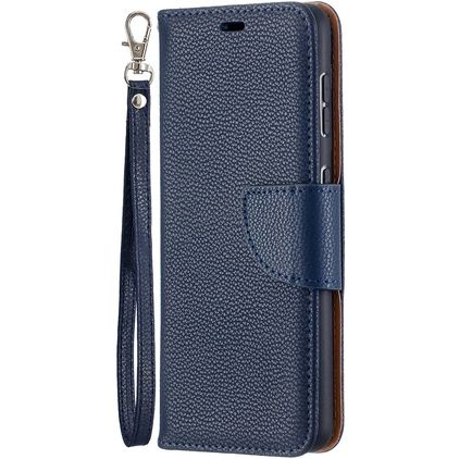 Mobigear Excellent Samsung Galaxy S21 Hoesje Bookcase Portemonnee - Donkerblauw