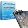 Mobigear Single Samsung Galaxy Z Flip 8 Glazen Camera Lens Protector - Case Friendly - Zwart