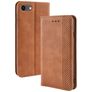 Mobigear Sensation iPhone 7 Hoesje Bookcase Portemonnee - Cognac