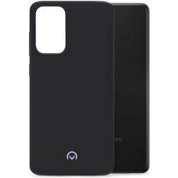 Mobilize Rubber Gelly Samsung Galaxy A72 Hoesje Flexibel TPU Backcover - Matt Black