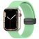 Mobigear Sport Mag Siliconen Apple Watch Bandje Magneetsluiting - 42/41/40/38 mm - Pastelgroen