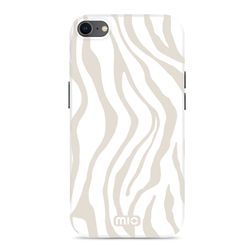 MIO iPhone SE (2020) MagSafe Hoesje Hardcase Backcover - Sandy Zebra