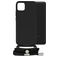 Mobilize Lanyard Gelly Samsung Galaxy A03 Flexibel TPU Hoesje met koord - Zwart