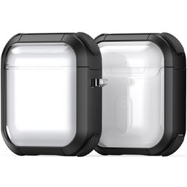 Mobigear Shockproof Apple AirPods 2 Hardcase Hoesje - Zwart