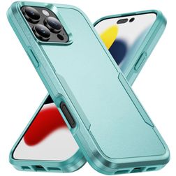 Mobigear Heavy Armor iPhone 16 Pro Hoesje Hardcase Backcover Shockproof - Groen