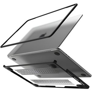 Mobilize Protection Cover MacBook Air 15 Inch (2023-2026) Hoes Hardshell Laptopcover MacBook Case - Zwart - Model A2941 / A3114 / A3241 / A3448