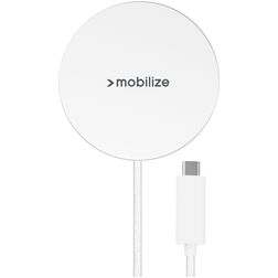 Mobilize Magnetic Single USB-C USB-C 1.2 Meter 25W - Wit