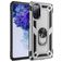 Mobigear Armor Ring Samsung Galaxy S20 FE Hoesje Hardcase Backcover Shockproof met Ringhouder - Zilver