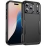Mobigear Ultra Tough iPhone 17 Pro Hoesje Hardcase Backcover Shockproof - Zwart