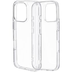 Mobiparts Classic Hardcover Doorzichtig iPhone 16 Pro Hoesje Hardcase Backcover - Transparant