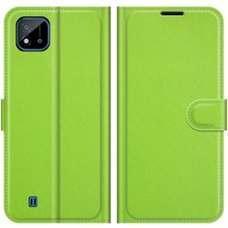 Mobigear Classic Realme C11 (2020) Hoesje Bookcase Portemonnee - Groen
