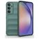 Mobigear Bumpy Samsung Galaxy A35 Hoesje Flexibel TPU Backcover - Groen