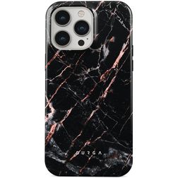 Burga Tough iPhone 15 Pro Max Hoesje Hardcase Backcover Shockproof - Rose Gold Marble