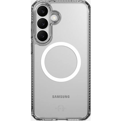 ITSKINS Level 2 HybridMagClear R Doorzichtig Samsung Galaxy S26 FE MagSafe Hoesje Hardcase Backcover Shockproof - Transparant