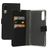 Mobiparts Saffiano Wallet Samsung Galaxy A70 Hoesje Bookcase Portemonnee - Zwart