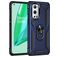 Mobigear Armor Ring OnePlus 9 Pro Hoesje Hardcase Backcover Shockproof met Ringhouder - Blauw