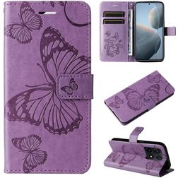 Mobigear Butterfly Xiaomi 14T Hoesje Bookcase Portemonnee - Paars