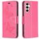 Mobigear Butterfly Samsung Galaxy S23 FE Hoesje Bookcase Portemonnee - Magenta