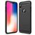 Mobigear Brushed Slim iPhone XS Max Hoesje Flexibel TPU Backcover - Zwart