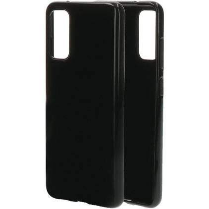 Mobiparts Classic Samsung Galaxy S20 Hoesje Flexibel TPU Backcover - Zwart