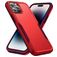 Mobigear Heavy Armor iPhone 14 Pro Hoesje Hardcase Backcover Shockproof - Rood