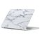 Mobigear Marble MacBook Air 15 Inch (2023-2026) Hoes Hardshell Laptopcover MacBook Case - Wit - Model A2941 / A3114 / A3241 / A3448