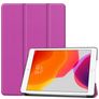 Mobigear Tri-Fold iPad 7 (2019) Hoes Bookcase - Paars