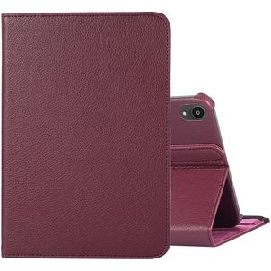 Mobigear DuoStand iPad Mini 6 (2021) Hoes Draaibare Bookcase - Paars