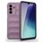 Mobigear Bumpy Samsung Galaxy A17 Hoesje Flexibel TPU Backcover - Paars