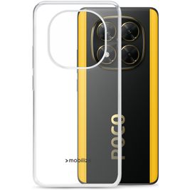 Mobilize Gelly Case Doorzichtig POCO X7 Hoesje Flexibel TPU Backcover - Transparant