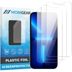 Mobigear iPhone 16e Screenprotector Folie - Case Friendly (3-Pack)