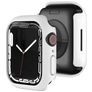 Mobigear Colors Dun Apple Watch - 41 mm Hardcase Hoesje - Wit
