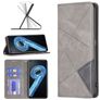 Mobigear Rhombus Slim OPPO A96 Hoesje Bookcase - Grijs