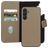 Mobiparts Samsung Galaxy A25 Hoesje Echt Leer Uitneembare 2in1 Bookcase Portemonnee - Taupe