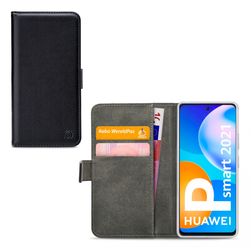 Mobilize Classic Gelly Wallet Huawei P Smart 2021 Hoesje Bookcase Portemonnee - Zwart